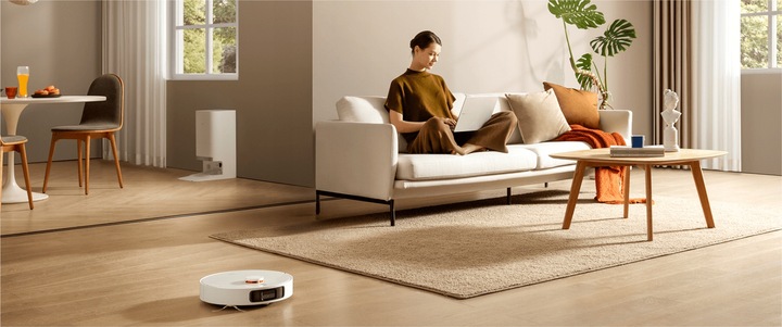 Robot sprzątający z mopem Xiaomi Robot Vacuum X20+ biały 6000Pa LDS