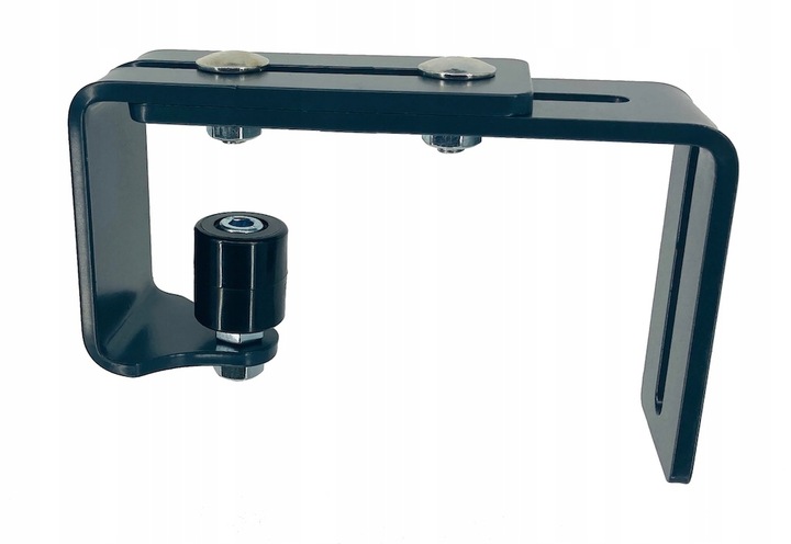 Uchwyt kątownik rolki prowadzącej bramy przesuwnej ocynk+lakier