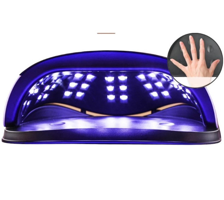 Profesjonalna Mocna Lampa Do Paznokci Hybryd UV LED Nail Lamp C4 Plus 256W
