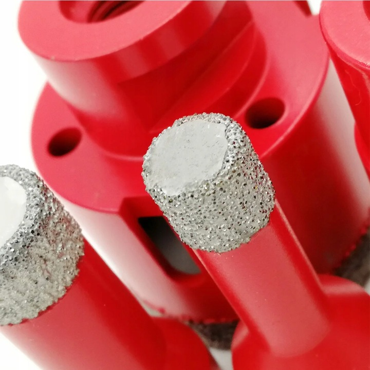 OTWORNICA DIAMENTOWA KORONKA DO GRESU M14 ZESTAW ⌀ 6,8,10,35,68 mm +ADAPTER