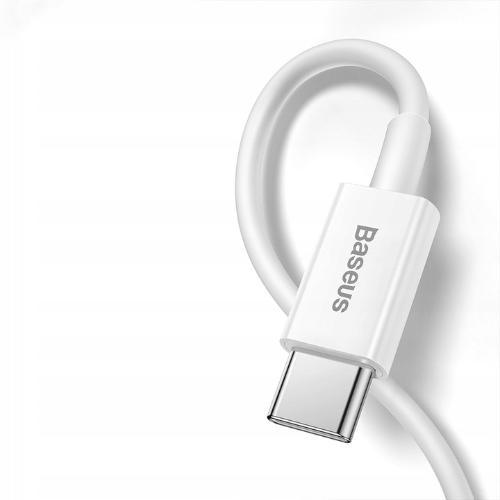 BASEUS KABEL do IPHONE 14 13 12 PRO X XS USB-C - LIGHTNING MOCNY PD 20W 2m