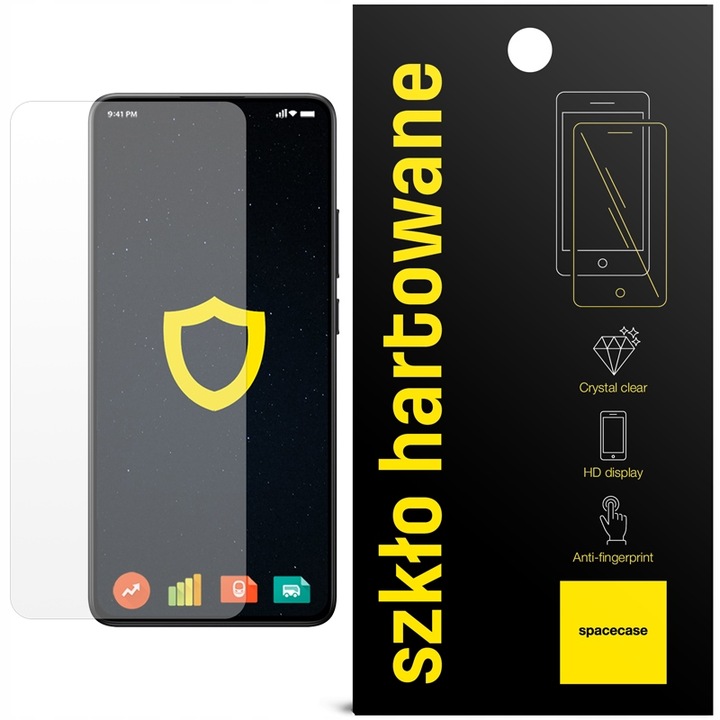 2X SZKŁO HARTOWANE SZYBKA DO POCO X7 PRO 5G NA CAŁY EKRAN 2.5D SPACECASE