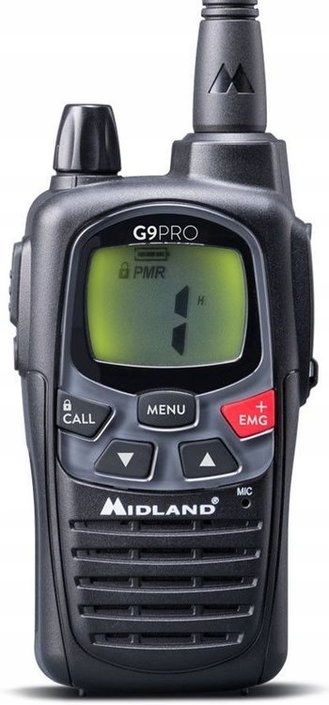 KRÓTKOFALÓWKA PMR MIDLAND G9 PRO BRYZGOSZCZELNE