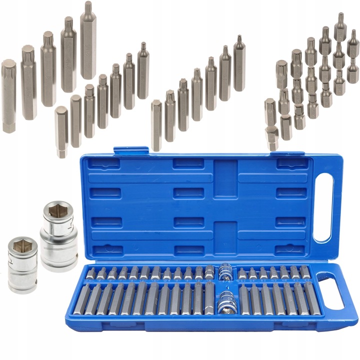 VORFAL ZESTAW BITÓW KLUCZY IMBUS SPLINE TORX 40 EL BITY W WALIZCE V08070
