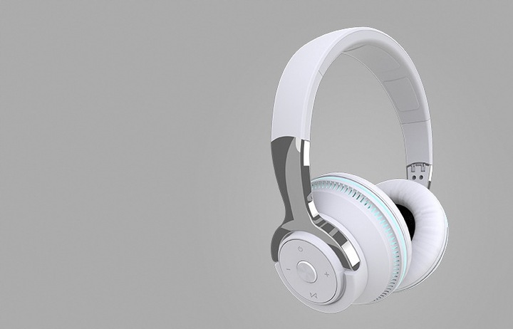 SŁUCHAWKI BEZPRZEWODOWE H2 BLUETOOTH MP3 NAUSZNE MIKROFON RGB DLA