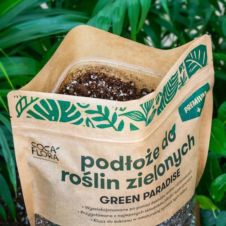 Podłoże MIX - Ziemia - Do Roślin ZIELONYCH PREMIUM Mieszanka Green