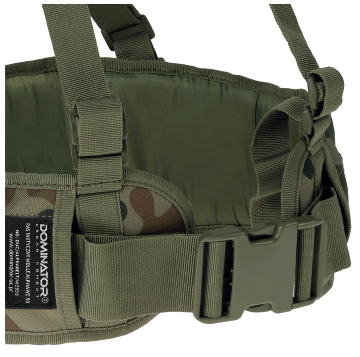 PAS Z SZELKAMI DO ŁADOWNIC WOJSKOWY PASOSZELKI DOMINATOR KAMIZELKA wz.93