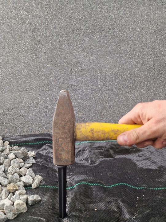 SZPILKI DO AGROTKANINY AGROWŁÓKNINY SIMPLEFIX ZESTAW 100 szt.