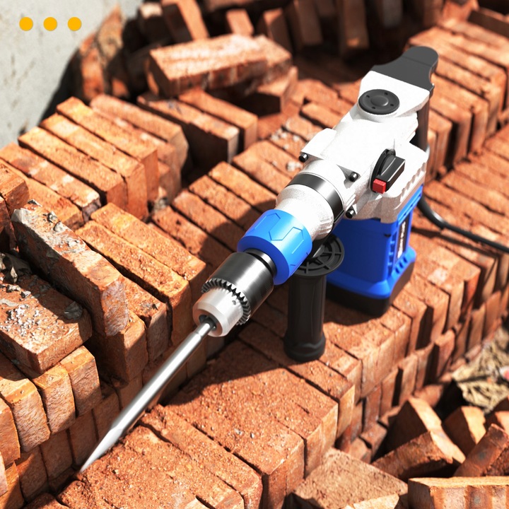 Wiertarka udarowa z kontrolą wibracji, sprzęgło bezpieczeństwa Młot