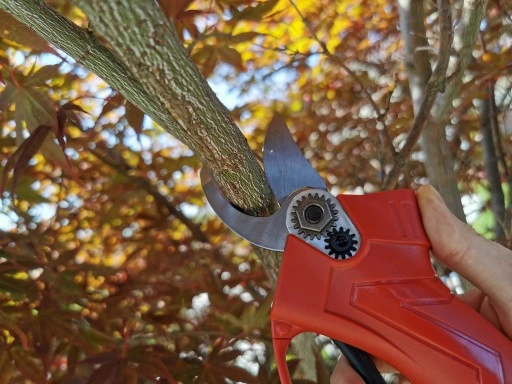 SEKATOR AKUMULATOROWY KOWADEŁKOWY NOŻYCE OGRODOWE ELEKTRYCZNE 2X BATERIA