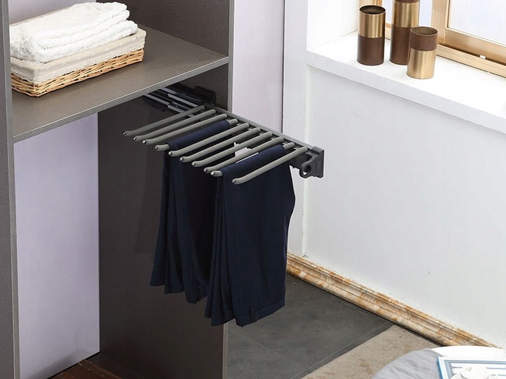 WIESZAK WYSUWANY BOCZNY NA SPODNIE WB-667 P35 ATM SYMPHONY GRAFIT