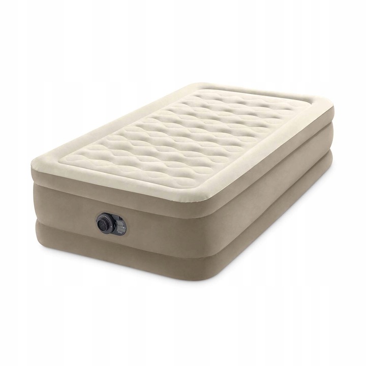 Materac Dmuchany Jednoosobowy Łóżko z Pompką 230V Intex 64426ND MODEL 2024