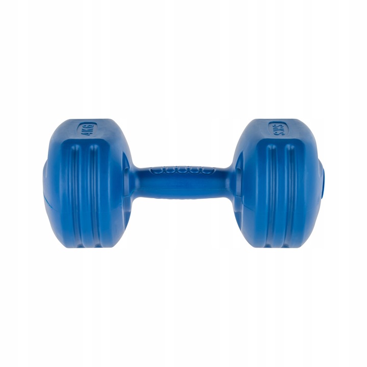 Hantelki bitumiczne hantle 2x4kg zestaw hantli do ćwiczeń REBEL