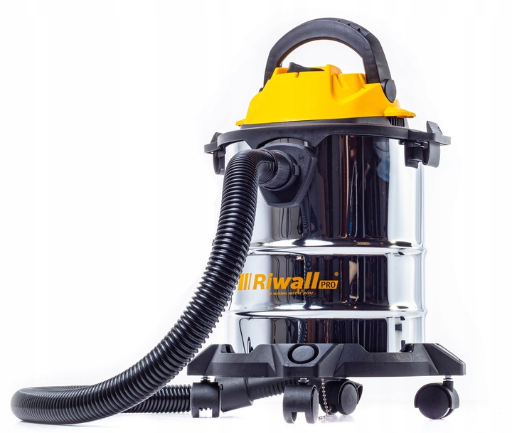 Odkurzacz przemysłowy bezworkowy 2.0 RVS-01 sucho mokro do popiołu