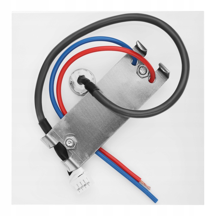 Oprawa schodowa LAMPKA z CZUJNIKIEM RUCHU ZMIERZCHU LED 230V CZARNA ZIMNA