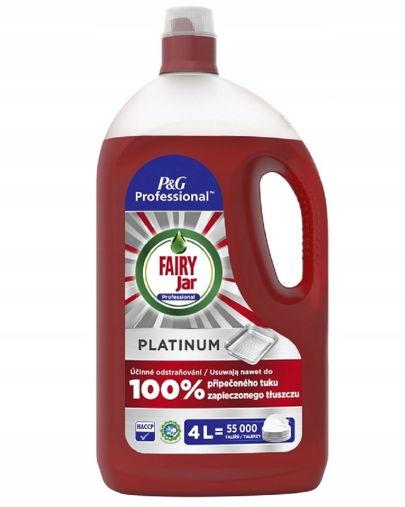 FAIRY do mycia naczyń Platinum 4L