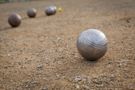 GRA PETANQUE KULE BULE BOULE 8 KUL POKROWIEC BOCCE