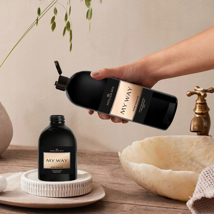 UZUPEŁNIACZ ZAPACH PERFUM MY WAY DO DOMU PATYCZKI ZAPAS DO DYFUZORÓW 750ML