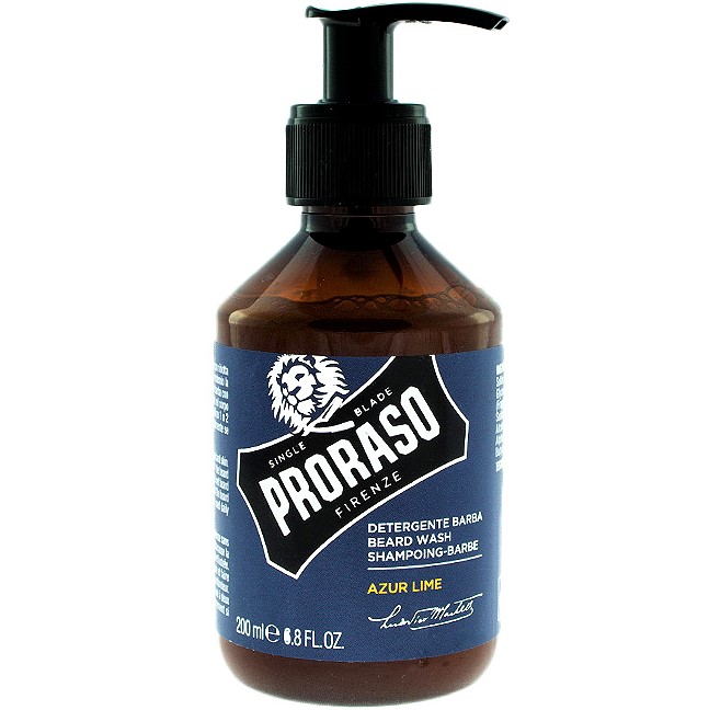 Szampon do brody Proraso Azur Lime 200 ml beard wash