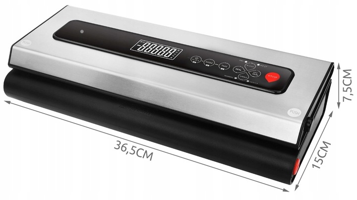 Zgrzewarka Próżniowa do Żywności Pakowarka Jedzenia z Wagą + Folia i Worki