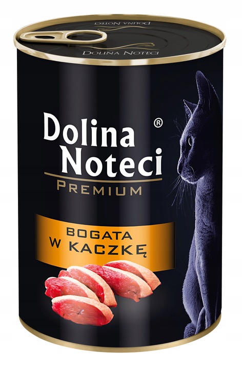 Dolina Noteci dla kota karma puszka mokra mix 4 smaków bez zbóż 24x