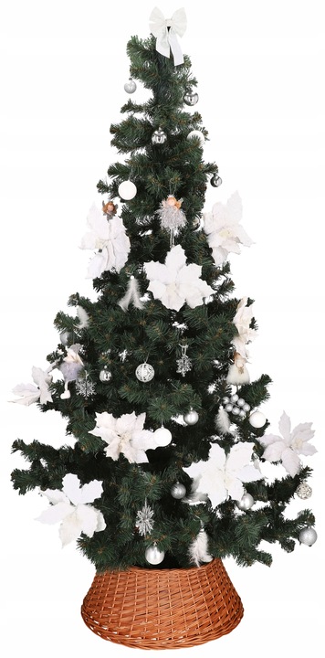 OSŁONA WIKLINOWA Ø60CM NA STOJAK POD CHOINKĘ BOHO