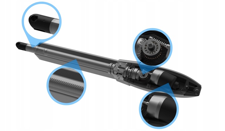 Zestaw napęd automat do bramy dwuskrzydłowej 600kg ETM-01 Fortis + 4