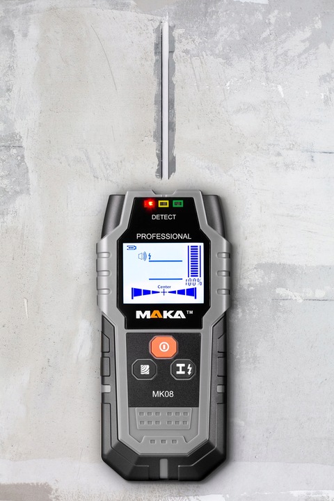 WYKRYWACZ PRZEWODÓW KABLI DETEKTOR METALI RUR W ŚCIANIE DREWNA METALU