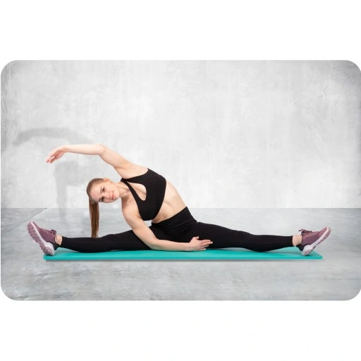 DUŻA MATA DO ĆWICZEŃ JOGI YOGA FITNESS GRUBA 1,5cm