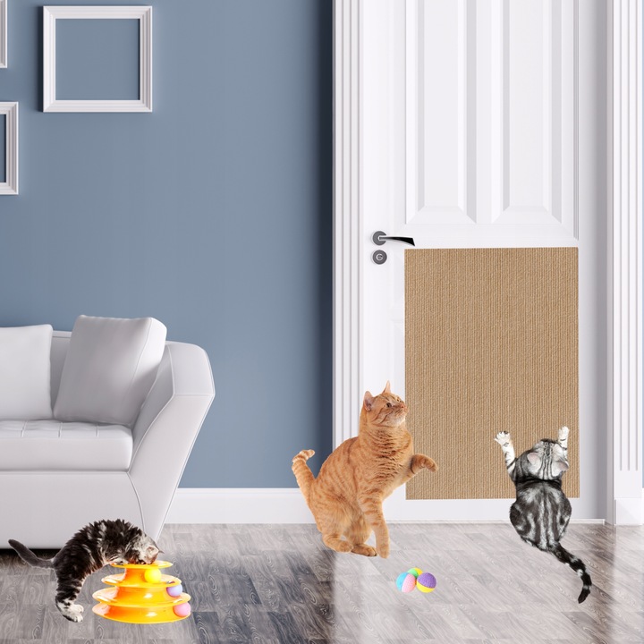 Samoprzylepna MATA DO DRAPANIA na kanapę meble dla kotów ochrona 200x40