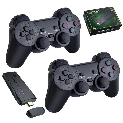 GRA TELEWIZYJNA KONSOLA RETRO MINI + 20000 GRY VIDEO EMULATOR + 2 PADY HDMI