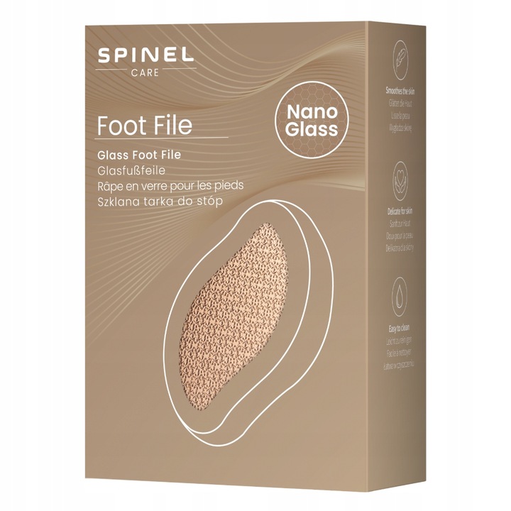 PUMEKS DO STÓP TARKA Z 3D NANO SZKŁA DO PIĘT SKÓRY STÓP PILNIK SPINEL