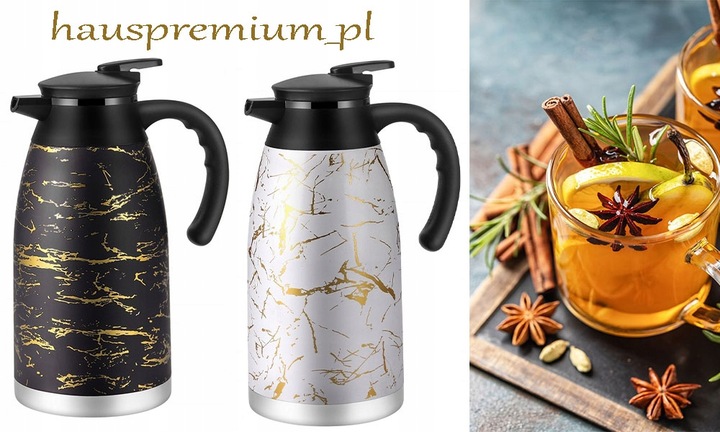 Termos konferencyjny Kawa Herbata Dzbanek Stalowy 2 kolory 2 L