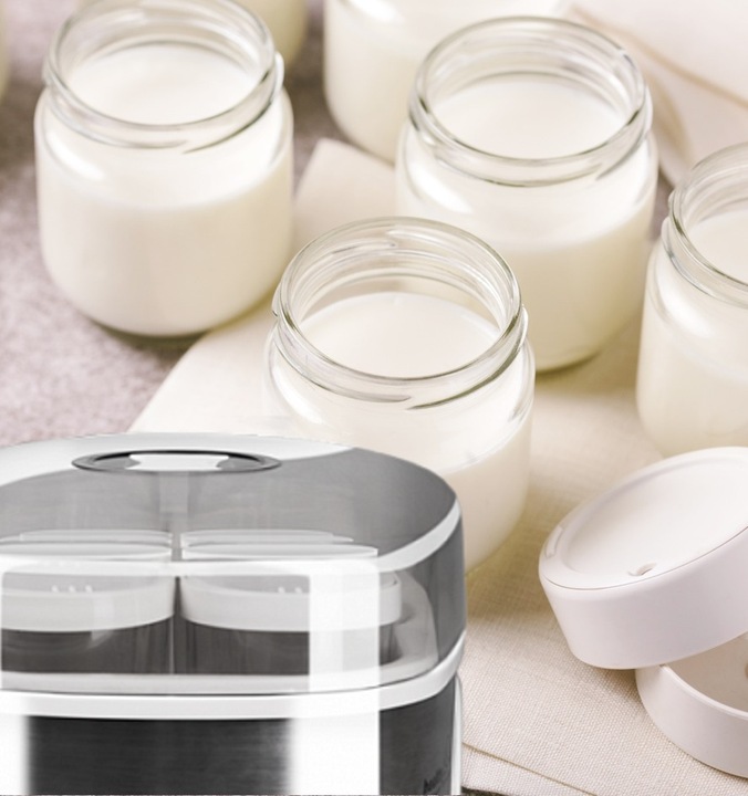 JOGURTOWNICA, TIMER, AUTOMAT, 1440ML /8x180ML/