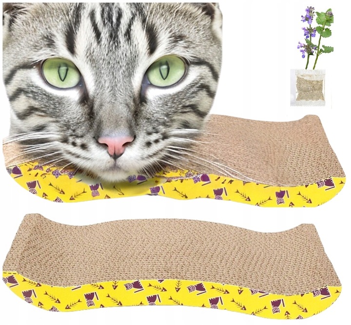 Drapak Dla Kota Legowisko Kartonowy Lodka 45cm - Wygodny, Stabilny, Eko