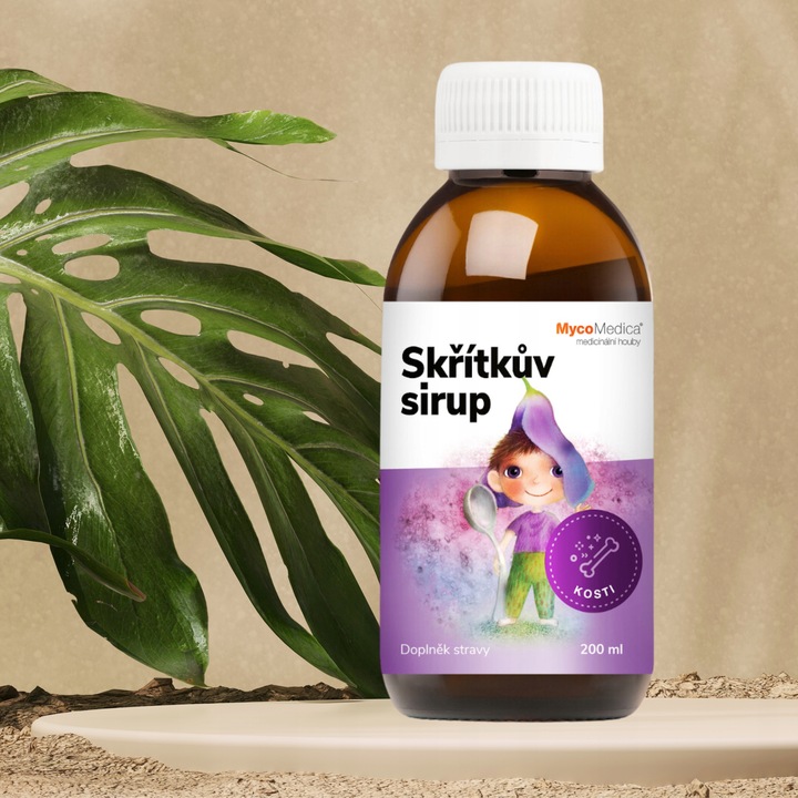 SYROP ELFI dla dzieci KOŚCI ODPORNOŚĆ Witaminowy suplement diety MycoMedica