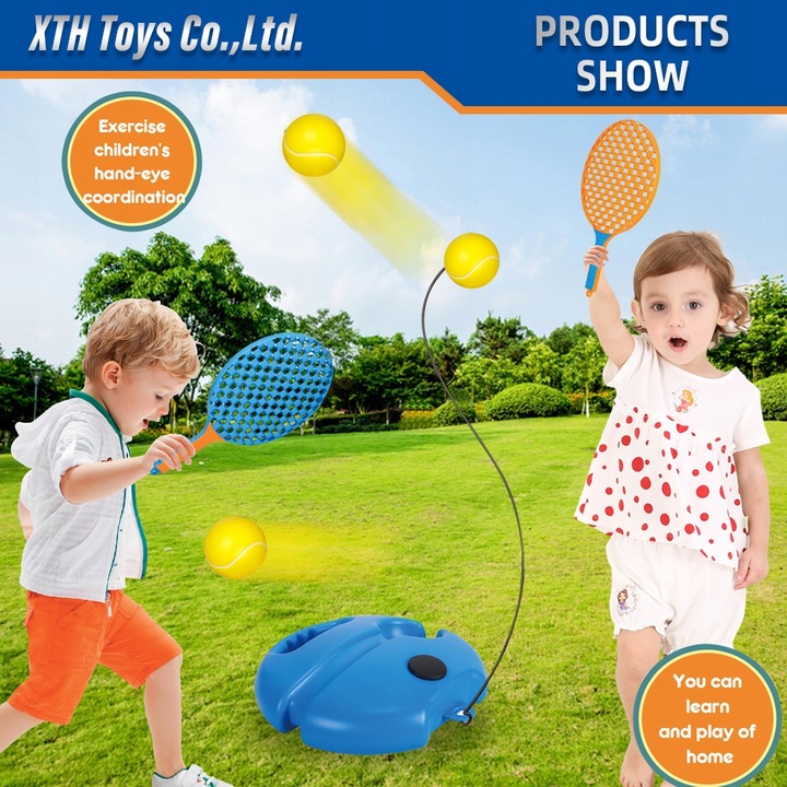 Zestaw dla dzieci do gry badmington i tenisa