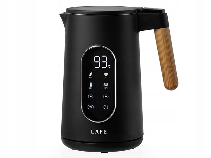 Czajnik elektryczny z regulacją temperatury LAFE Kettlex Pro Czarny