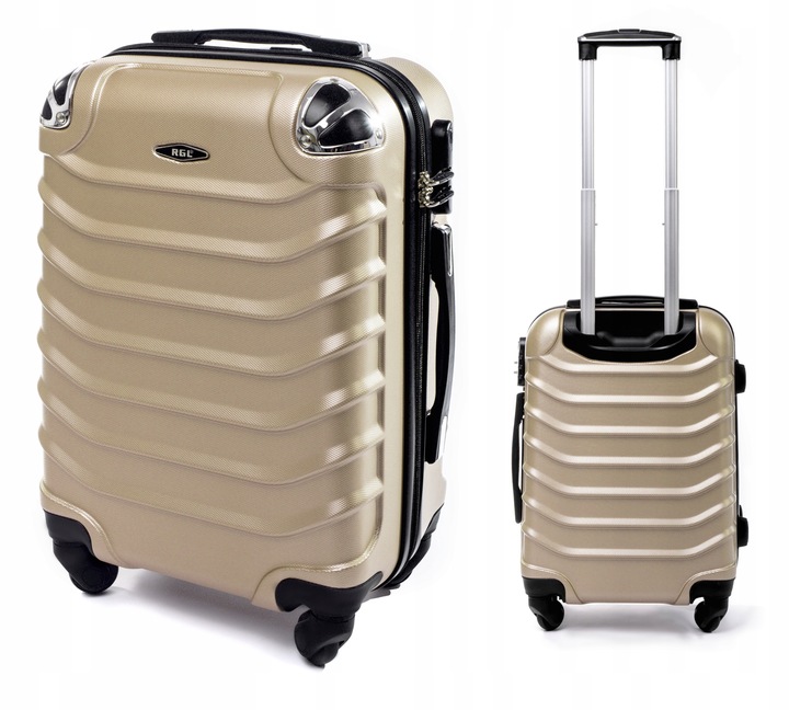 MAŁA WALIZKA L NA KÓŁKACH PODRÓŻNA TORBA ABS RGL