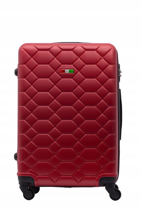 WALIZKA PODRÓŻNA ROZMIAR ŚREDNI M 60L BAGIA WALIZKI ABS AMSTERDAM