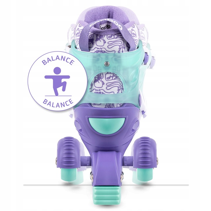 Rolki dla dzieci CARIBOO STEP 1 regulowane - 30-33