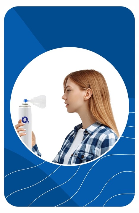 TLEN INHALACYJNY W PUSZCE 99% 15 L 5 SZTUK + MASKA MEDYCZNY OXYMED 24