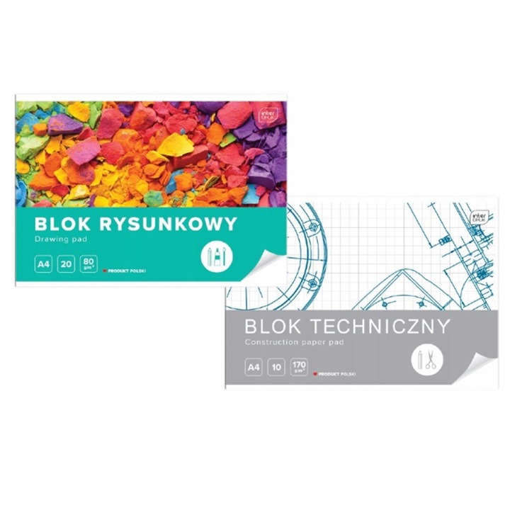 Wyprawka szkolna zestaw XXL Interdruk, 30 elementów, do szkoły klasa 4-8