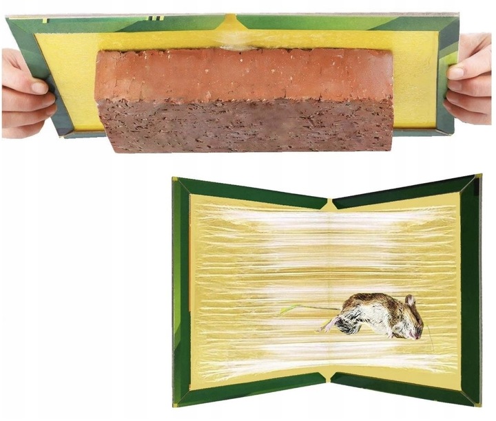 50x PUŁAPKA NA MYSZY SZCZURY MYSZOŁAPKA SILNY KLEJ LEP AROMAT MOCNA