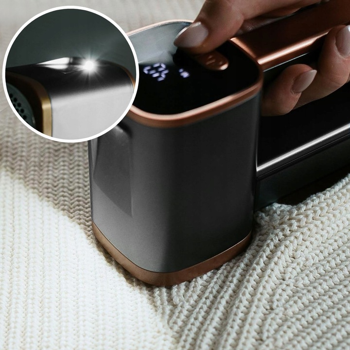 GOLARKA DO UBRAŃ TKANIN SWETRÓW TAPICERKI MOCNA AKUMULATOR 2000mAh USB