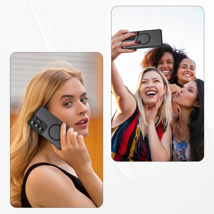 Etui do Samsung Galaxy S21 Ultra, matt case, magnetyczne do Magsafe