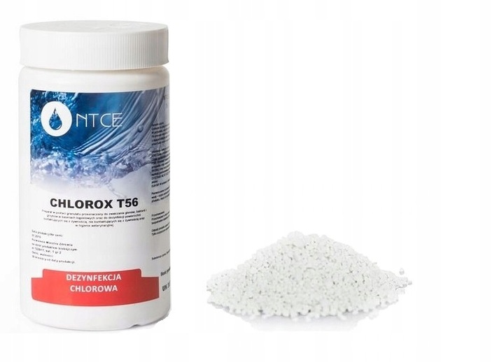 CHLOR SZOK 1kg DO BASENU JACUZZI SPA SZOKOWE GRANULAT BASEN CHEMIA BASENOWA
