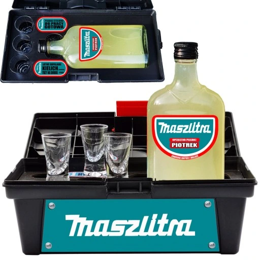 Zestaw MaszLitra prezent dla faceta mężczyzny taty męża ojca urodziny 18-99