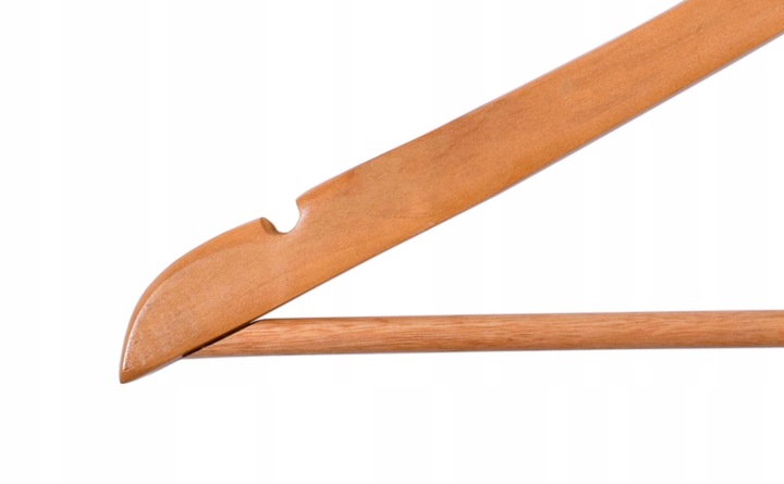 WIESZAK DREWNIANY ZESTAW 30x WIESZAKI DREWNIANE NA UBRANIA DO