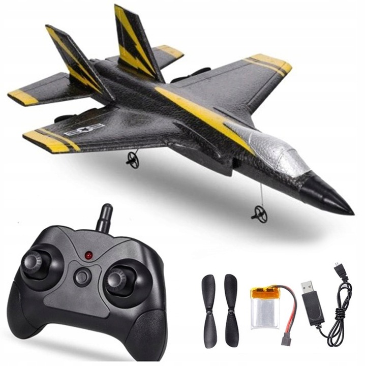 Samolot Zdalnie Sterowany Latający F35 Odrzutowiec RC JET Duży Zasięg Pilot